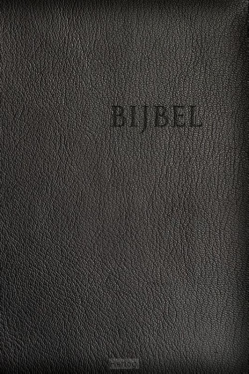 Edge Lined - zwart leer