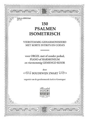 150 Psalmen Isometrisch - Klavar