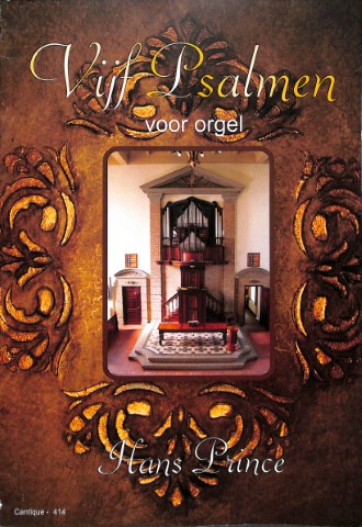 Vijf psalmen voor orgel - Tweedehands notenschrift