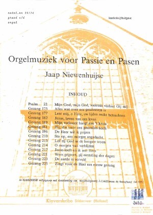 Orgelmuziek voor Passie en Pasen - Tweedehands Klavar