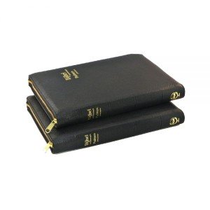 Kanttekeningenbijbel met psalmen leer goudsnee rits